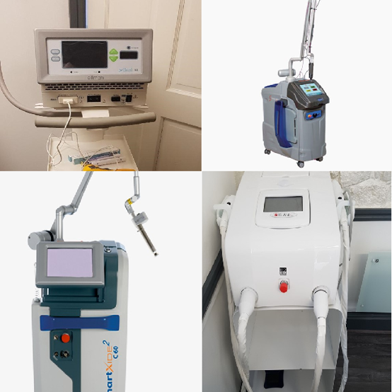 mixed laser and aesthetic equipment