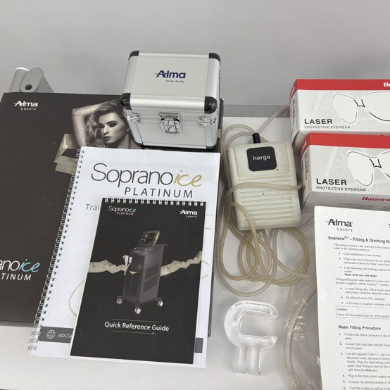 used Soprano Ice platinum laser